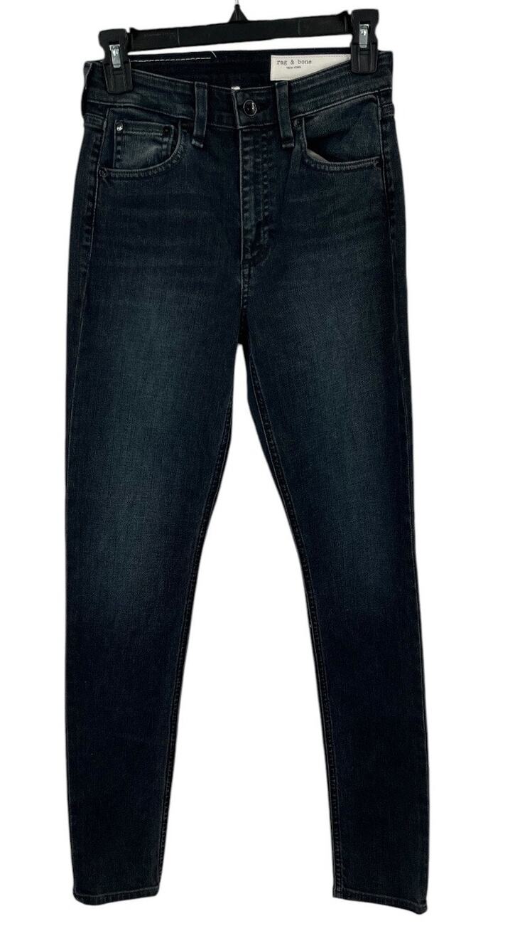Rag & Bone Jeans High rise skinny dark blue size 24